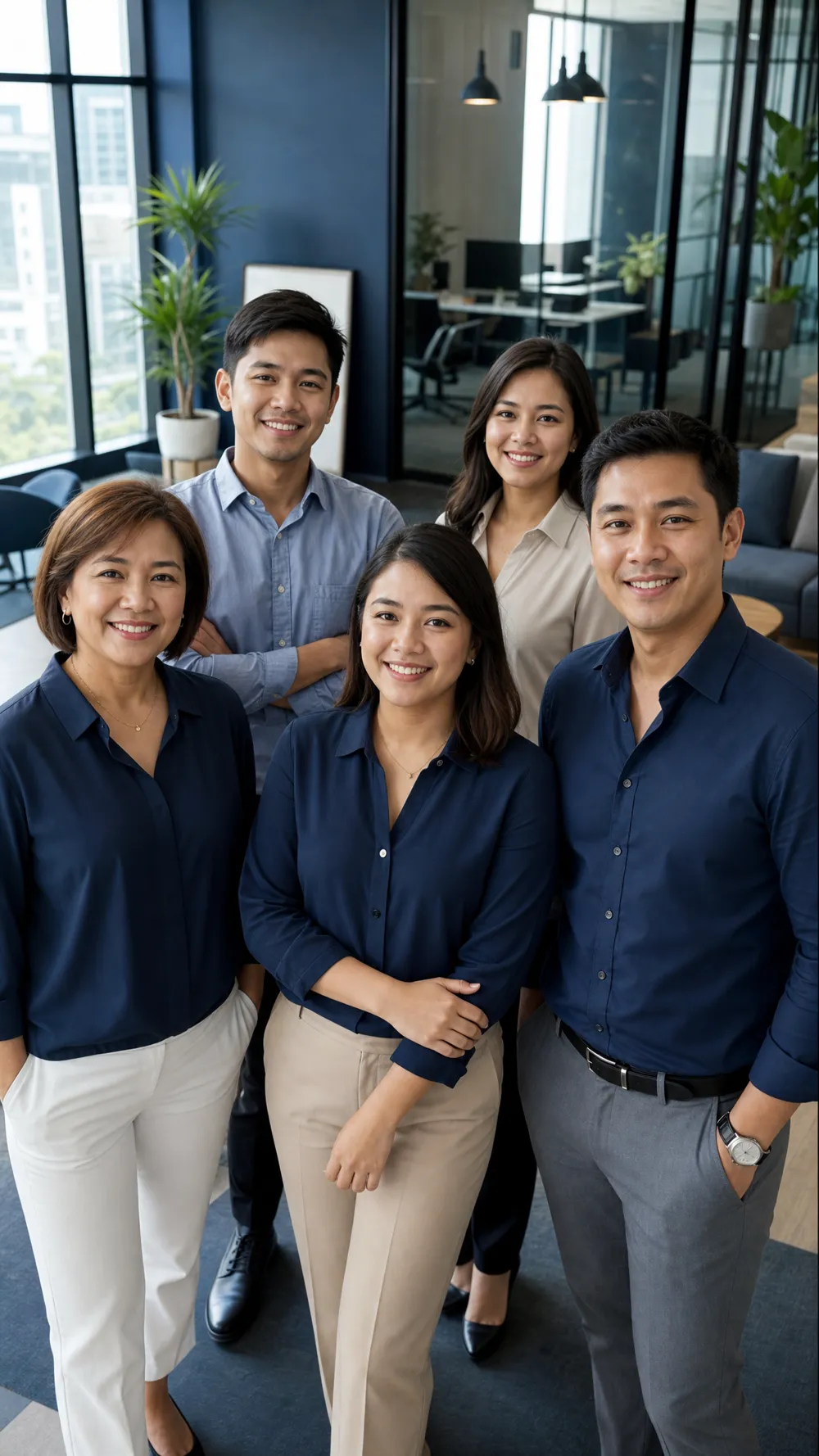 The Visa Alliance Philippines team in their office